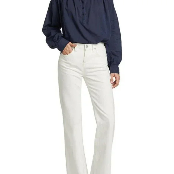 Nili Lotan Miles Tunic Shirt Blouse Top Cotton Oversized Collared XS NEW